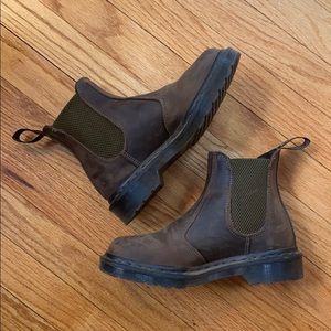 Doc Marten Pop Crazy Horse Leather Boots